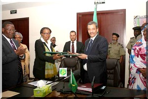  Signature d'un acord de don de la Banque Mondiale au profit de la Mauritanie
