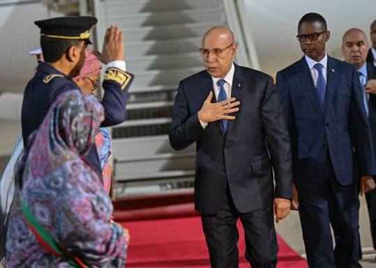Le Président de la République regagne Nouakchott en provenance de Rome