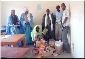 Brakna/Dar El Barka : Don de matériel scolaire