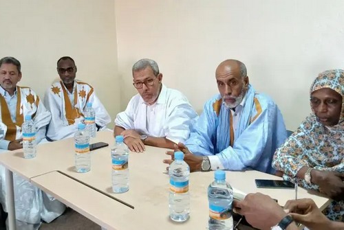 Le RFD a rencontré un représentant du candidat de Tewassoul pour les prochaines élections présidentielles 