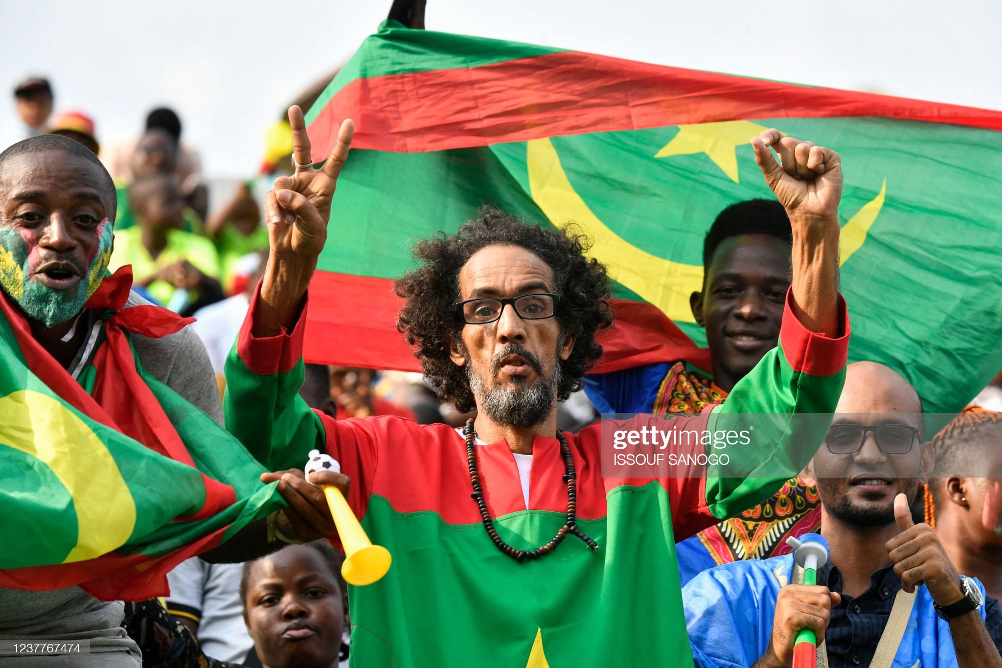 CAN 2024 : qualification de la Mauritanie après son succès sur le Gabon [2-1], ce samedi, au stade Cheikh Boïdiya