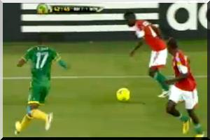 CHAN 2014 : A la mi temps, Mauritanie - Burundi : 1 - 1