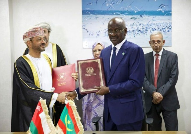 Mauritanie-Sultanat d’Oman : signature de protocoles d’accords d’entente dans différents domaines 