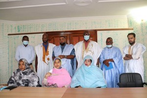 Le Rassemblement National des Jeunes rencontre Ould Mouloud, Brahim Bekaye et Saad Ould Louleid