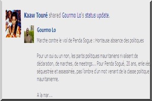 Meurtre de Penda Soghé : Vaste mobilisation à travers les réseaux sociaux 