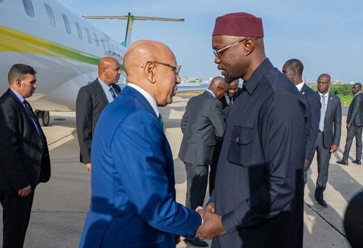 Ousmane Sonko en visite officielle en Mauritanie pour une mission de travail et d’amitié