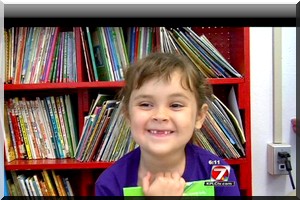 A 5 ans, Sophia a déjà lu 875 livres (en un an) - [Video]