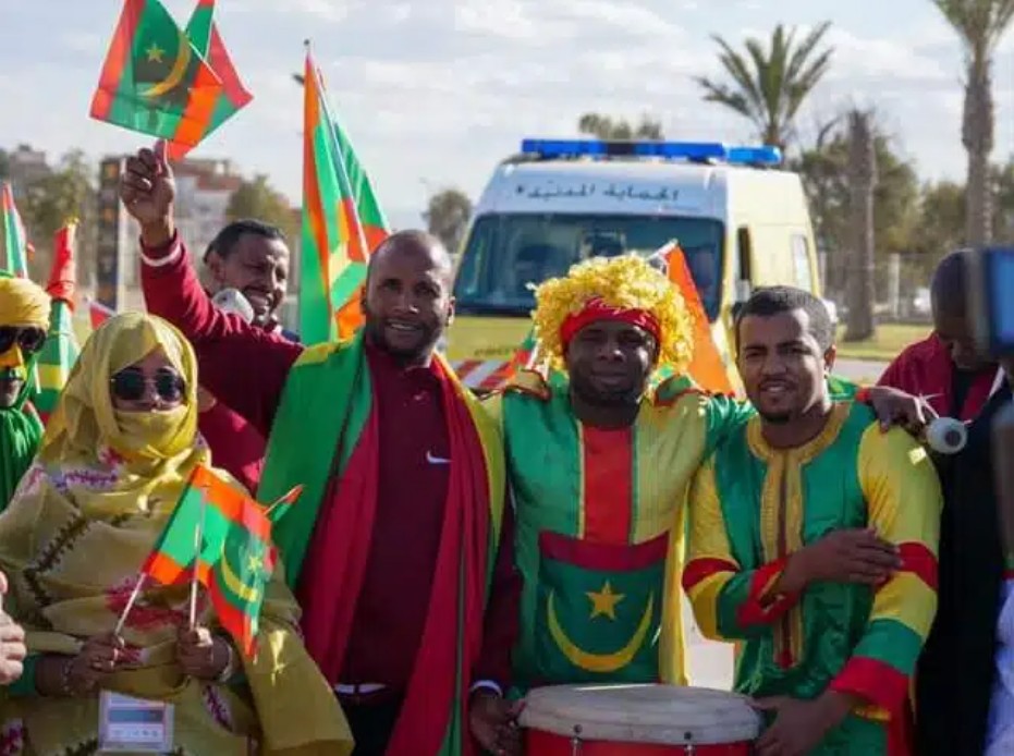 CHAN 2022 – Groupe D (Mauritanie) : les supporters présents à l’entraînement des Mourabitounes