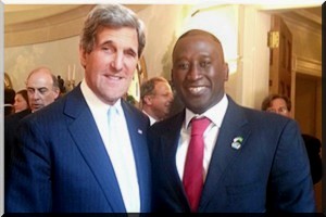 Le président de NAPEO Mauritanie reçu à déjeuner par John Kerry  