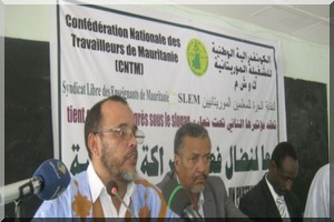 Le syndicat des enseignants réclame le paiement de certaines indemnités 