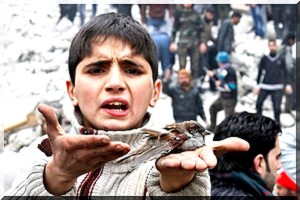 Les enfants broyés par la guerre en Syrie