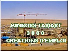 Kinross Tasiast : De nouvelles opportunités d’emploi et d’affaires pour la Mauritanie. 