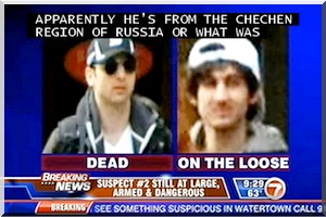 Attentats de Boston: un suspect tué et l'autre recherché - [Video] - Lien 'Live de la traque policière...'