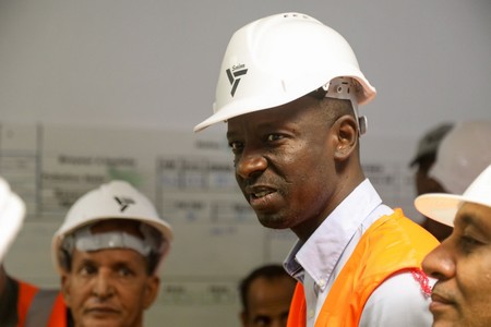 Visite de travail du ministre des Mines et de l’Industrie, THIAM Tidjani, à la SNIM - [Photo/---REPORTAGE]