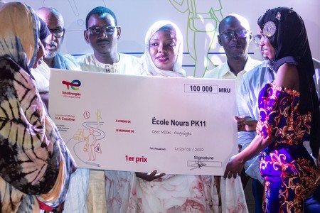 TotalEnergies Mauritanie annonce les gagnants du concours d’affiche sur la sécurité routière [Photoreportage]