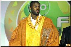Yaya Touré 'très fier' d'être le meilleur footballeur africain 2013