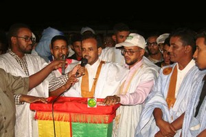 Le candidat Mohamed Lemine El Mourteji El Wafi clôture sa campagne électorale à partir de Nouadhibou