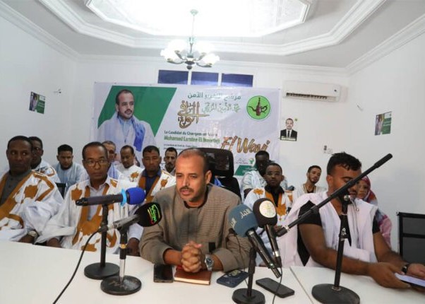Présidentielle 2024 : le candidat Mohamed Lemine El Mourtaji El Wafi tient une conférence de presse à Nouakchott