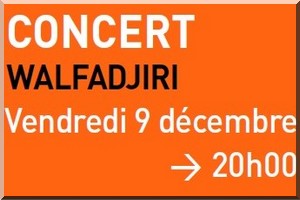 Concert du groupe Walfadjiri pour la sortie de son deuxième album, 