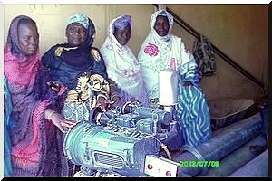 Boghé : La World Vision offre des motopompes aux coopératives féminines